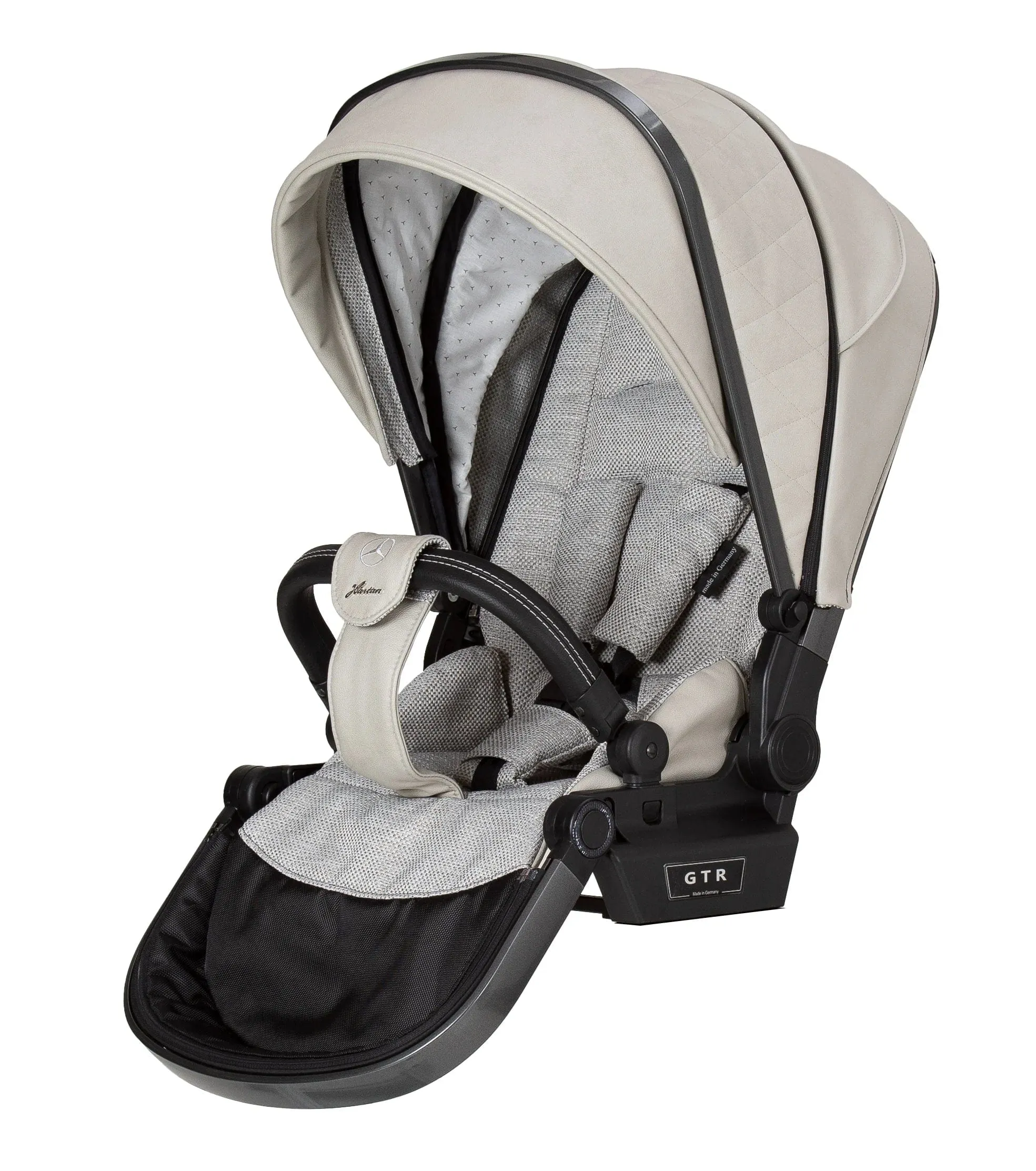 Mercedes Avantgarde All-Terrain GTR Stroller inc. Carrycot - Opalith