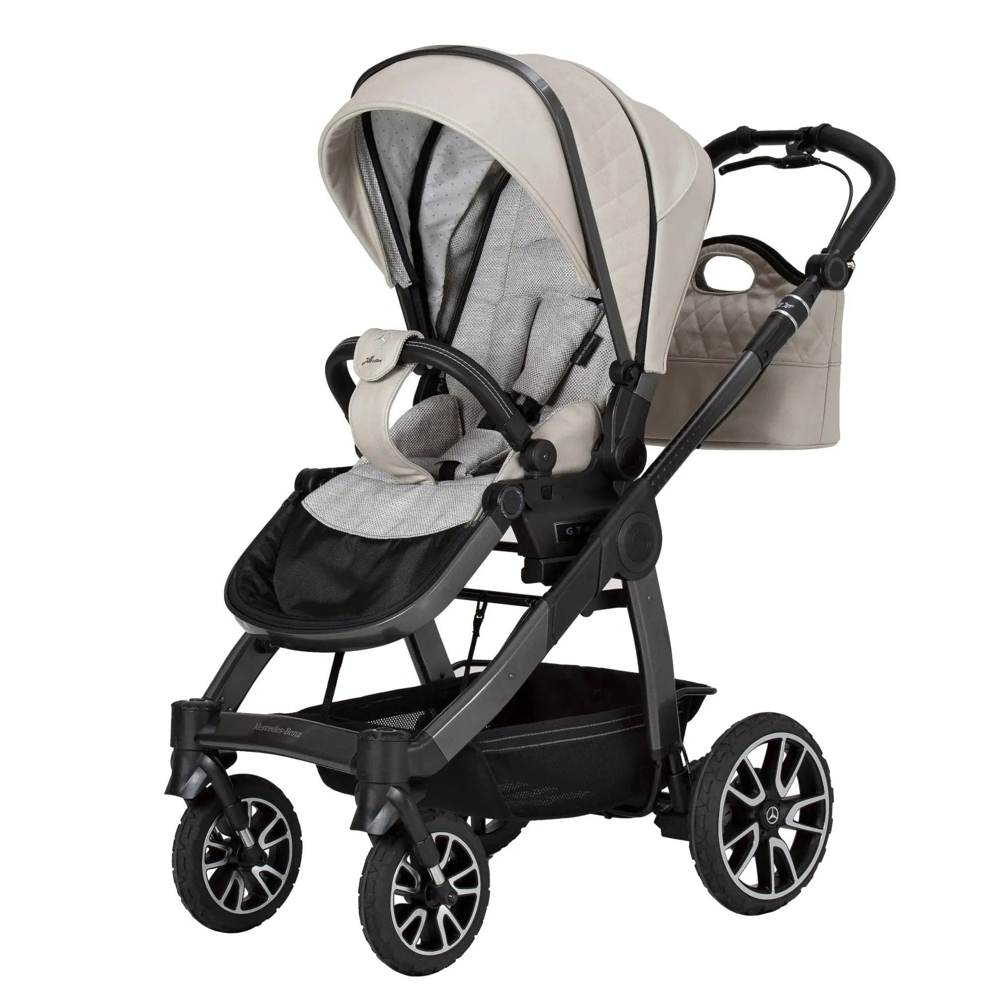 Mercedes Avantgarde All-Terrain GTR Stroller inc. Carrycot - Opalith