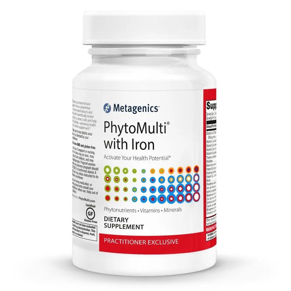 Metagenics Phytomulti With Iron 30's