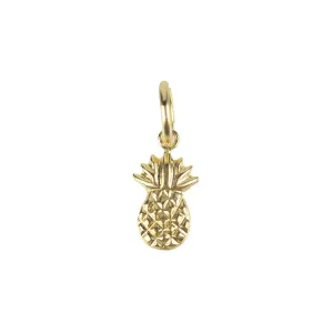 Metal Tiny Pineapple Charm