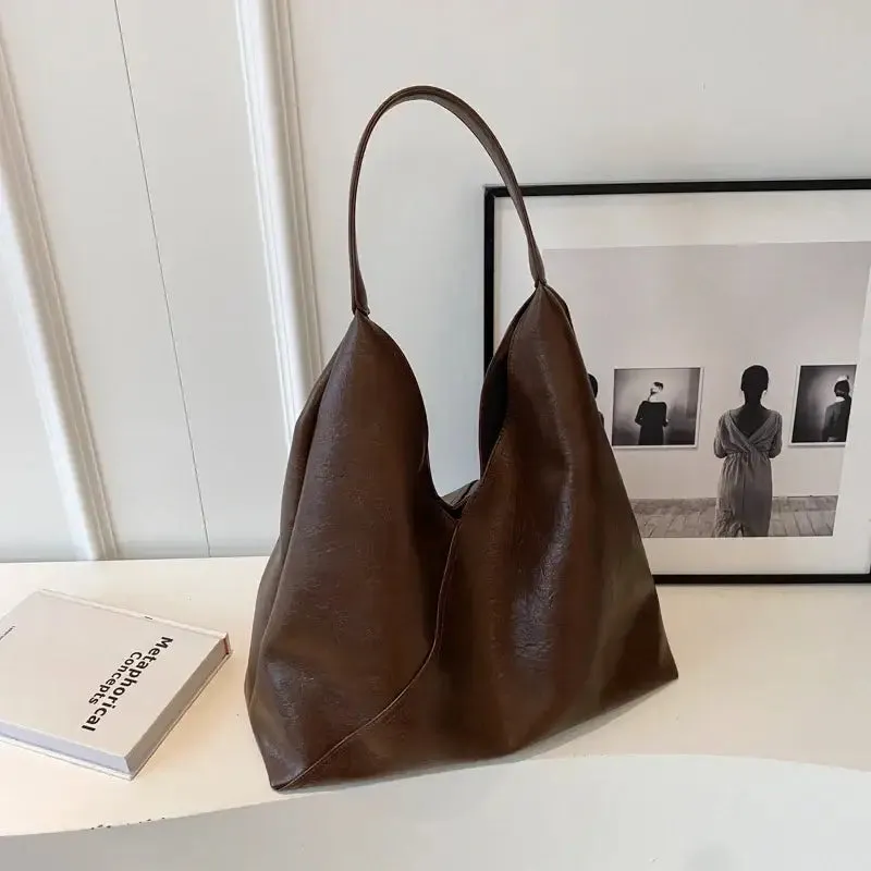 Metallic Bronze Fashion Design Leather Shoulder Bag for Women