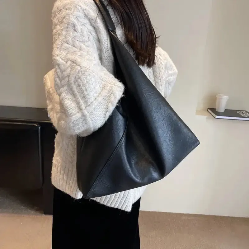 Metallic Bronze Fashion Design Leather Shoulder Bag for Women