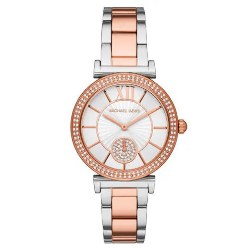 Michael Kors Analog Men's Watch Gold Plated Metal Bracelet - MK4617