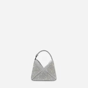 Micro Flex Bag - Crystal with Suede Top