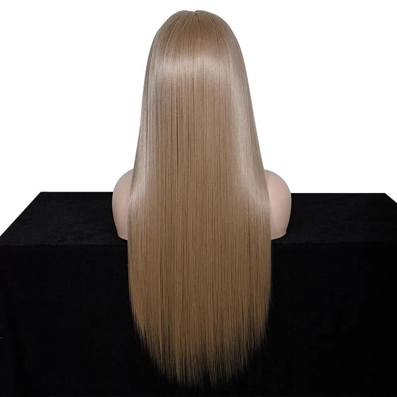 Mildwild Glueless Synthetic Hair Headband Wig For Gym and Swim