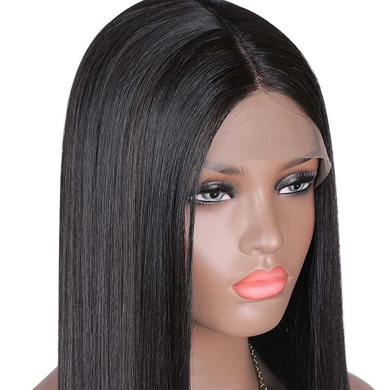 Mildwild® Natural Hair T part Synthetic Simple Lace Wig