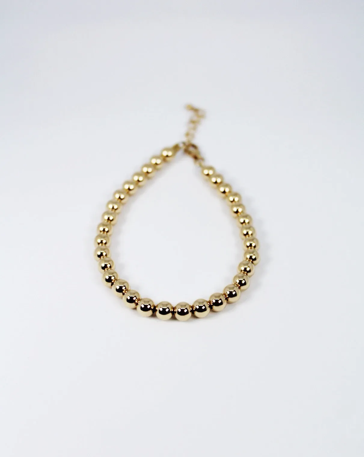 Mini Dot Bracelet, Gold Fill
