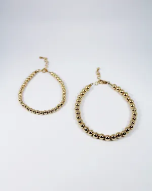 Mini Dot Bracelet, Gold Fill