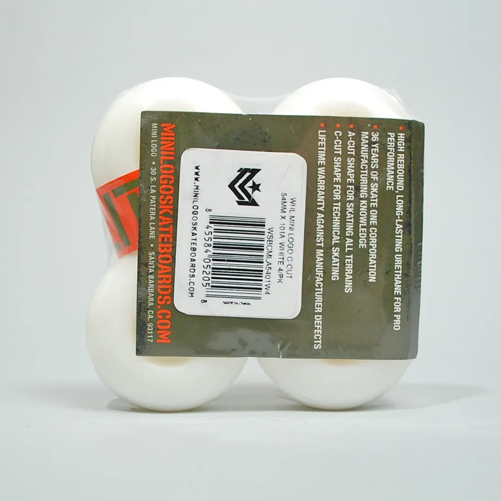 Mini Logo Wheels C Cut - 54mm 101 A