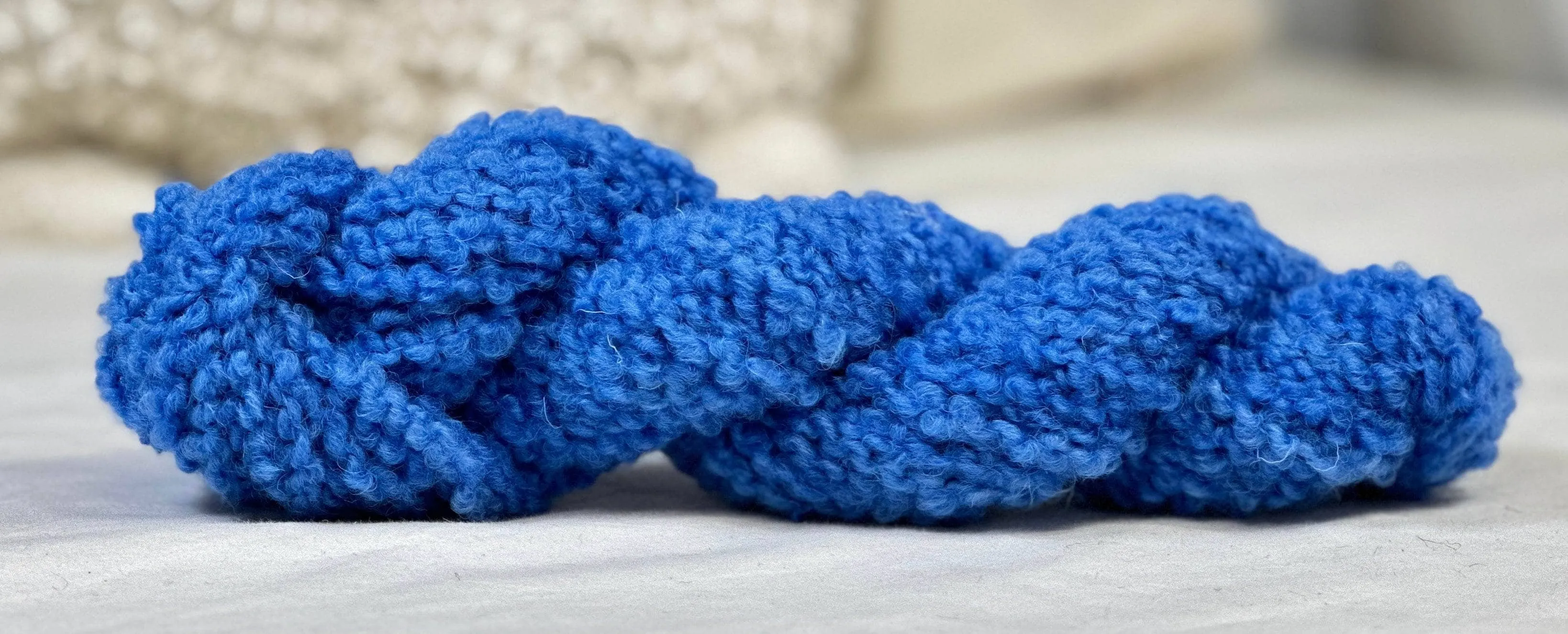 Mini Masham Boucle - Peacock Blue MA 6015