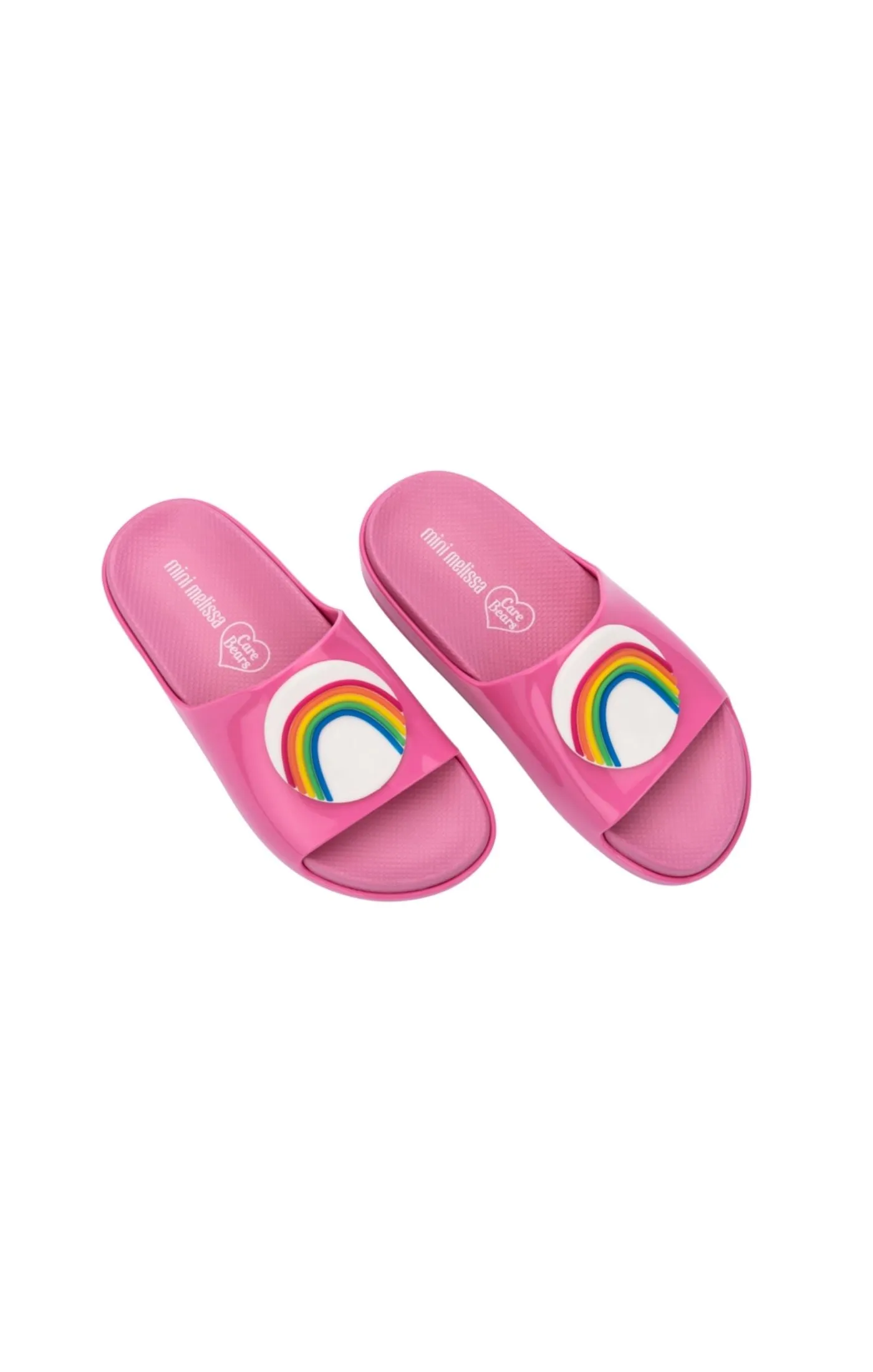 Mini Melissa Cloud Slide Care Bears - Pink