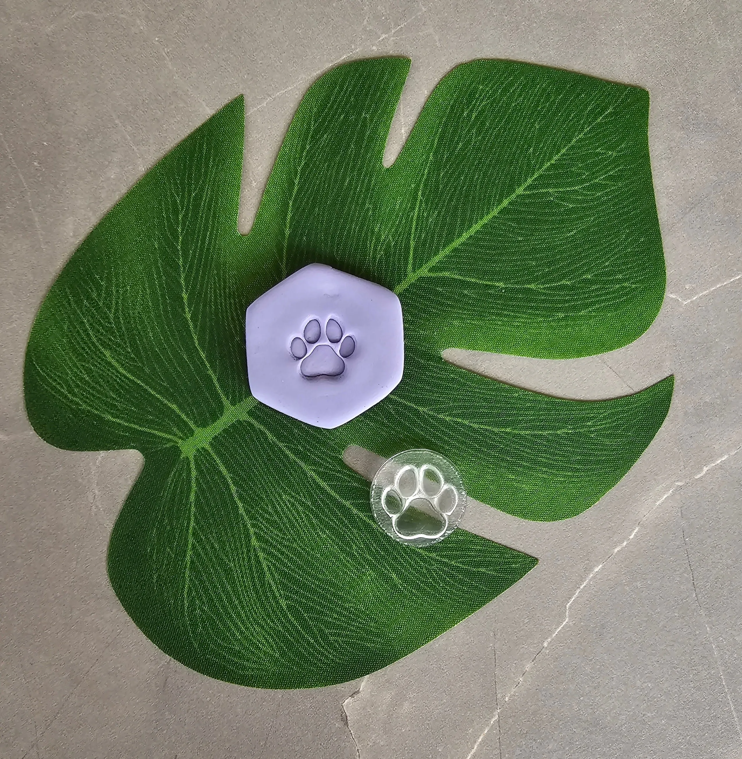 Mini Paw Print Fondant Stamp