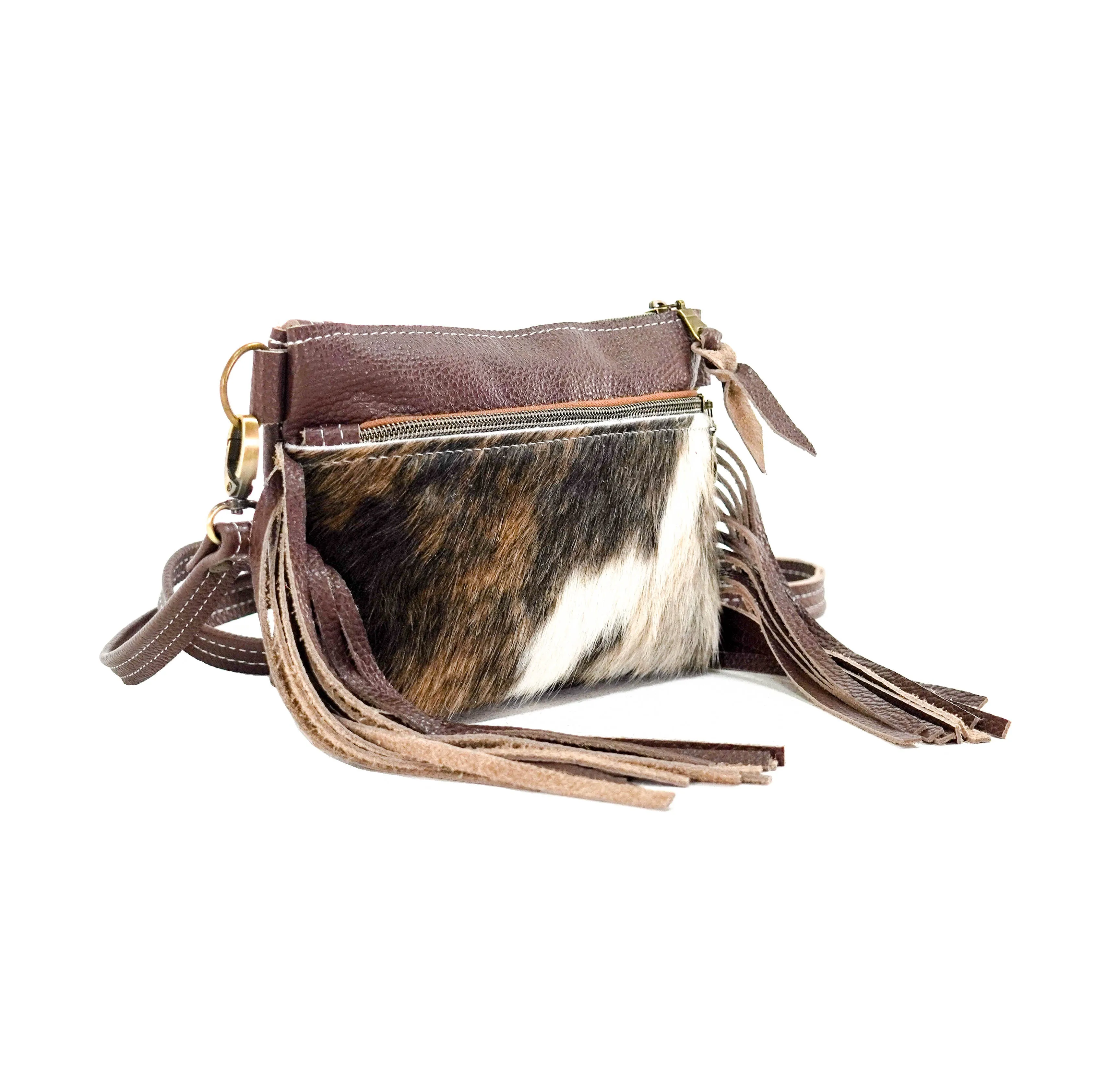 Miss Kitty - Brindle w/ Mustang Leather