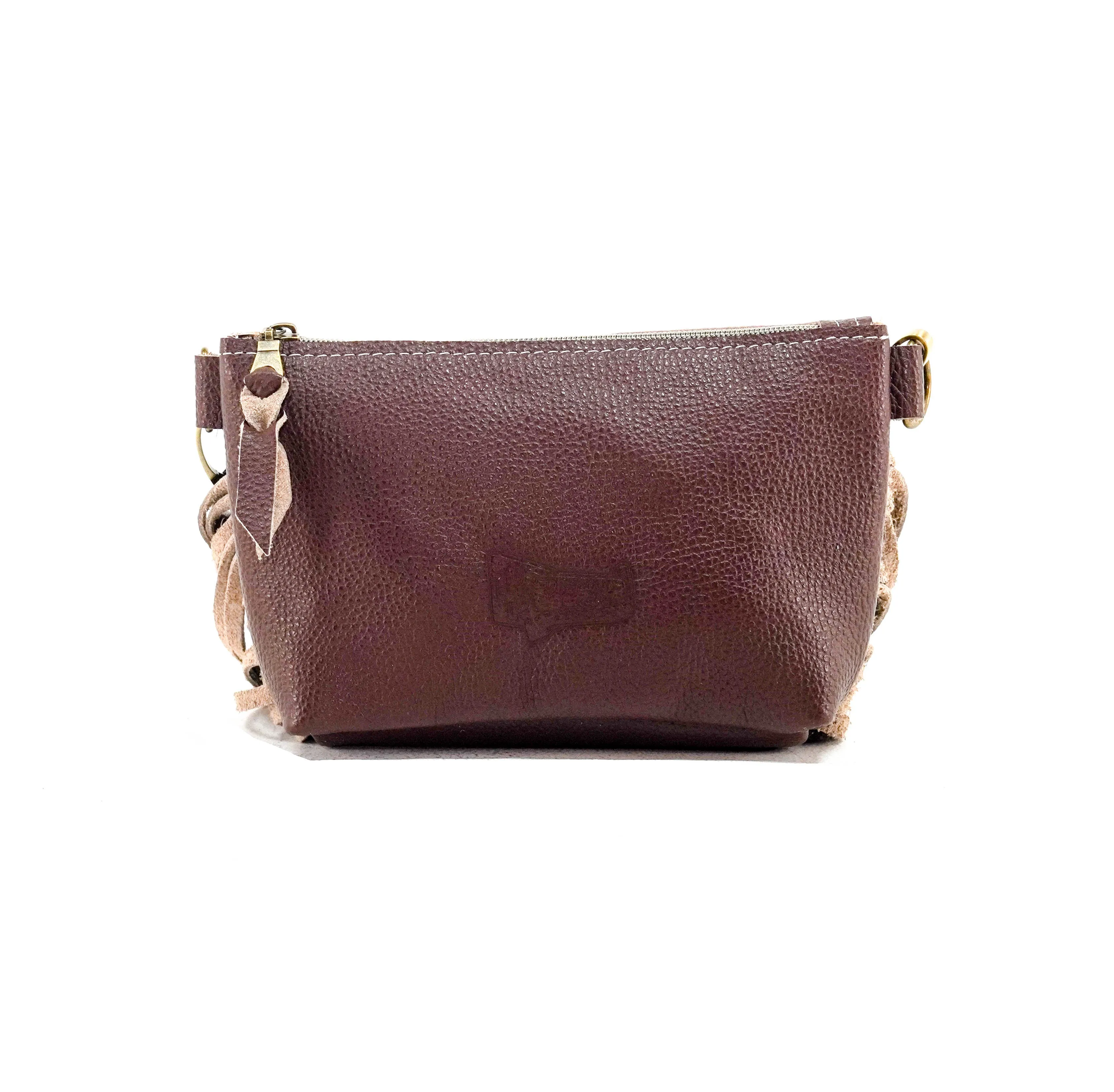 Miss Kitty - Brindle w/ Mustang Leather