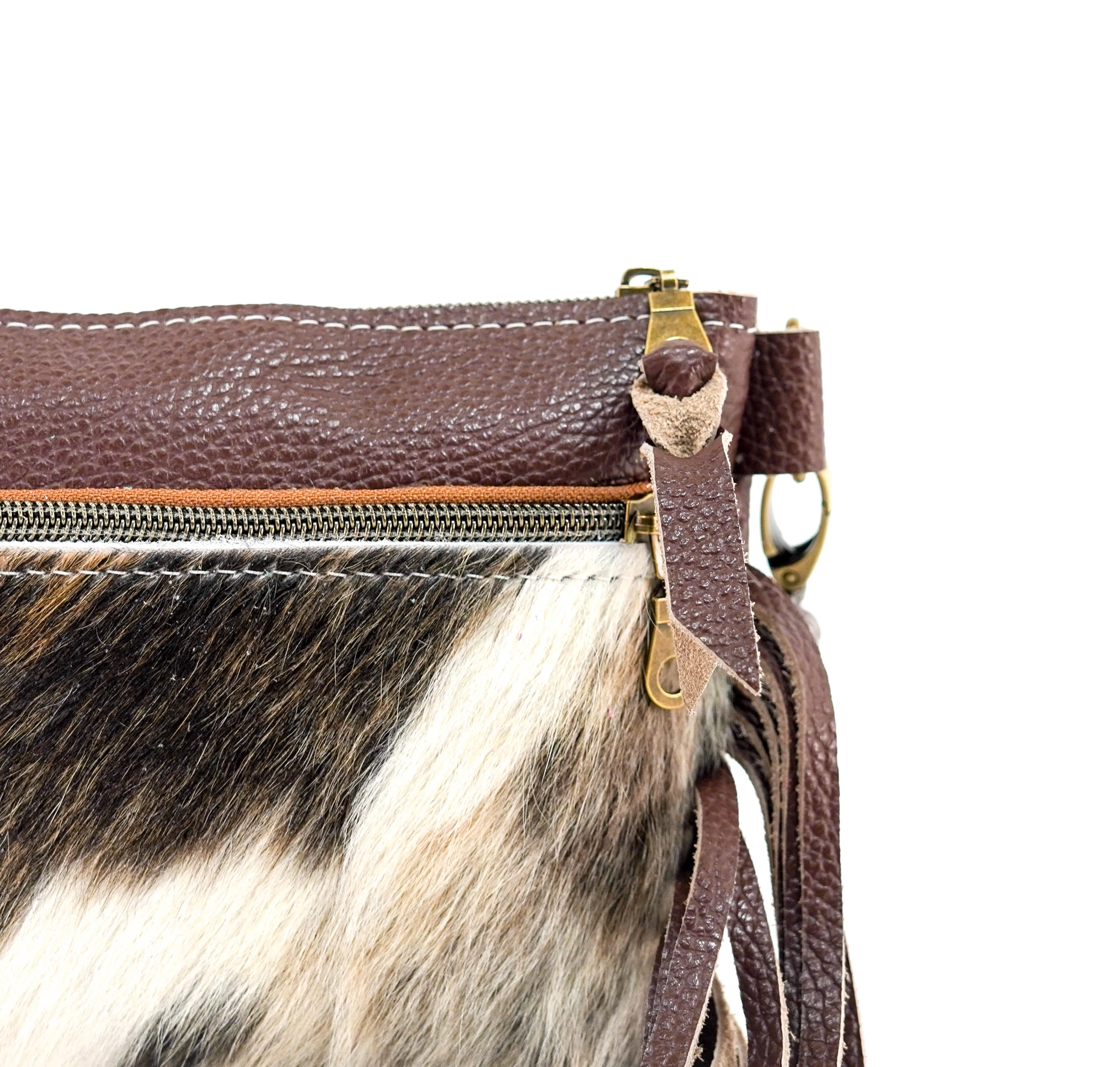 Miss Kitty - Brindle w/ Mustang Leather