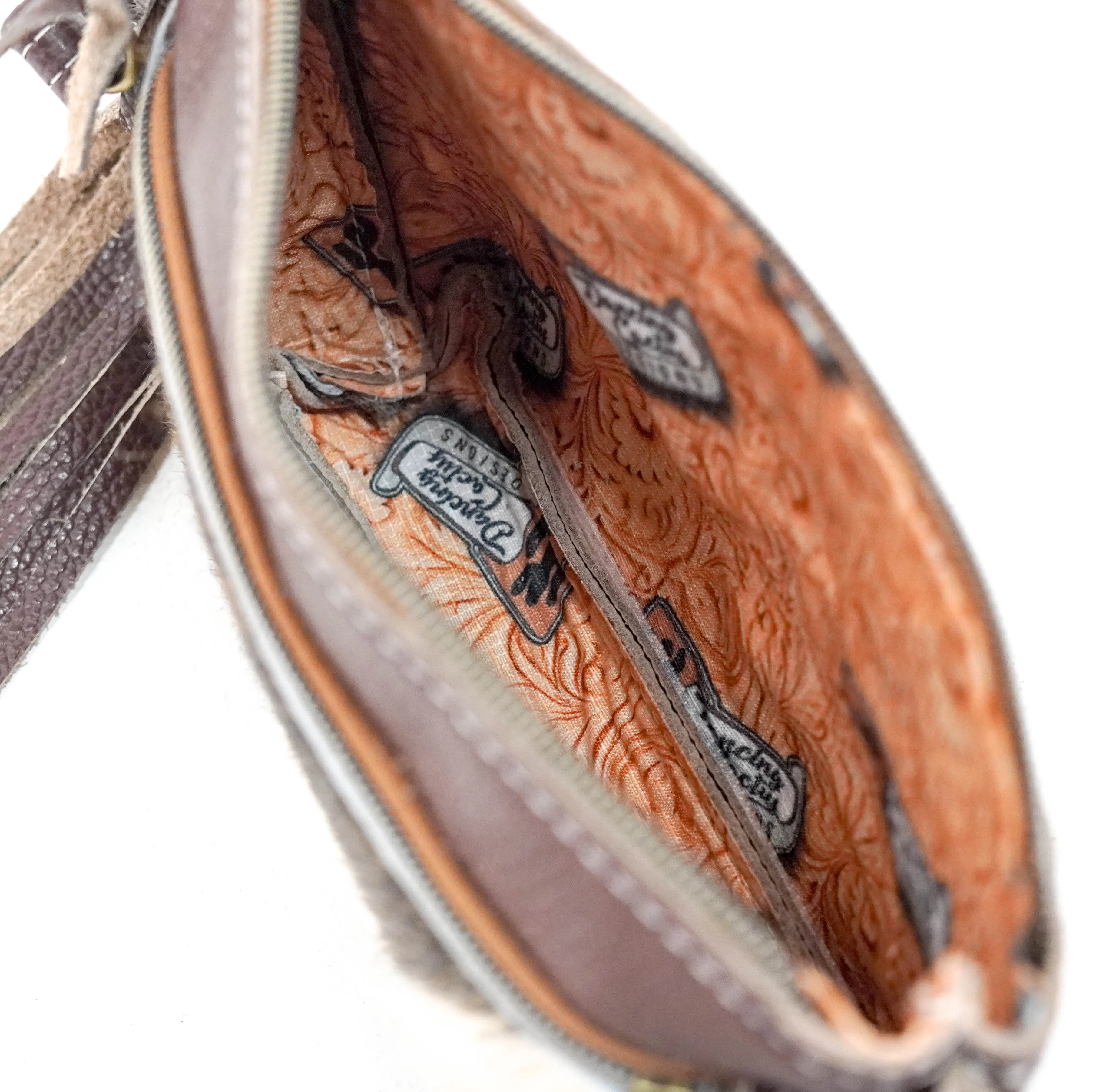 Miss Kitty - Brindle w/ Mustang Leather