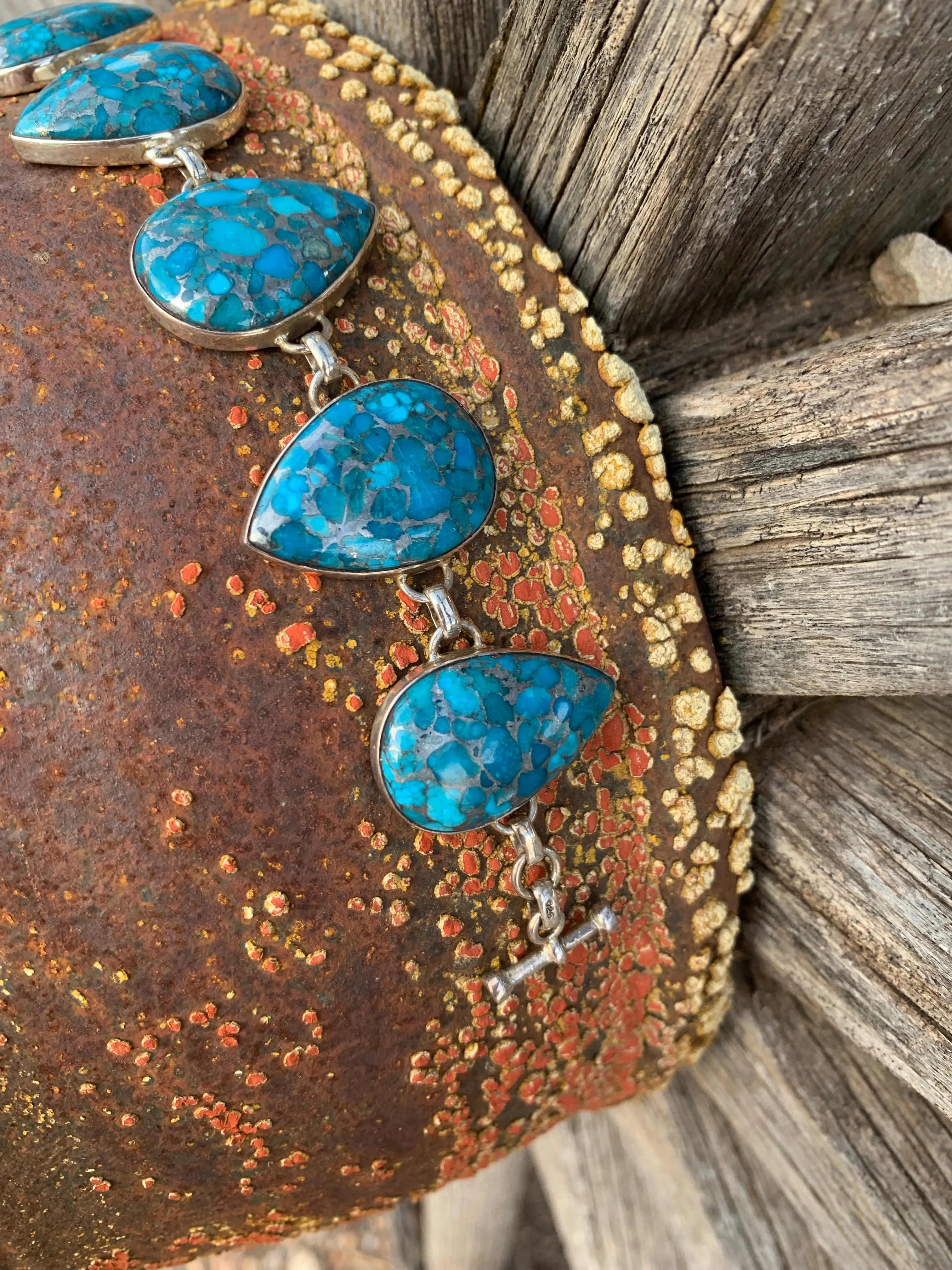 Mohave Turquoise Toggle bracelet