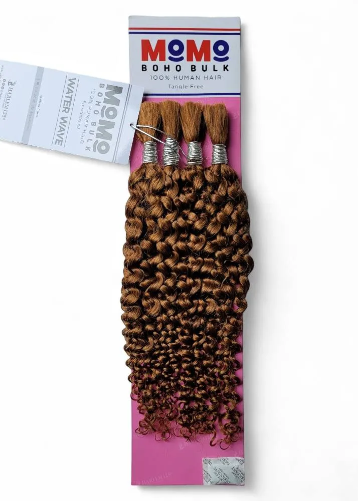 Momo Boho Bulk - Water Wave 18" 100% Human Hair