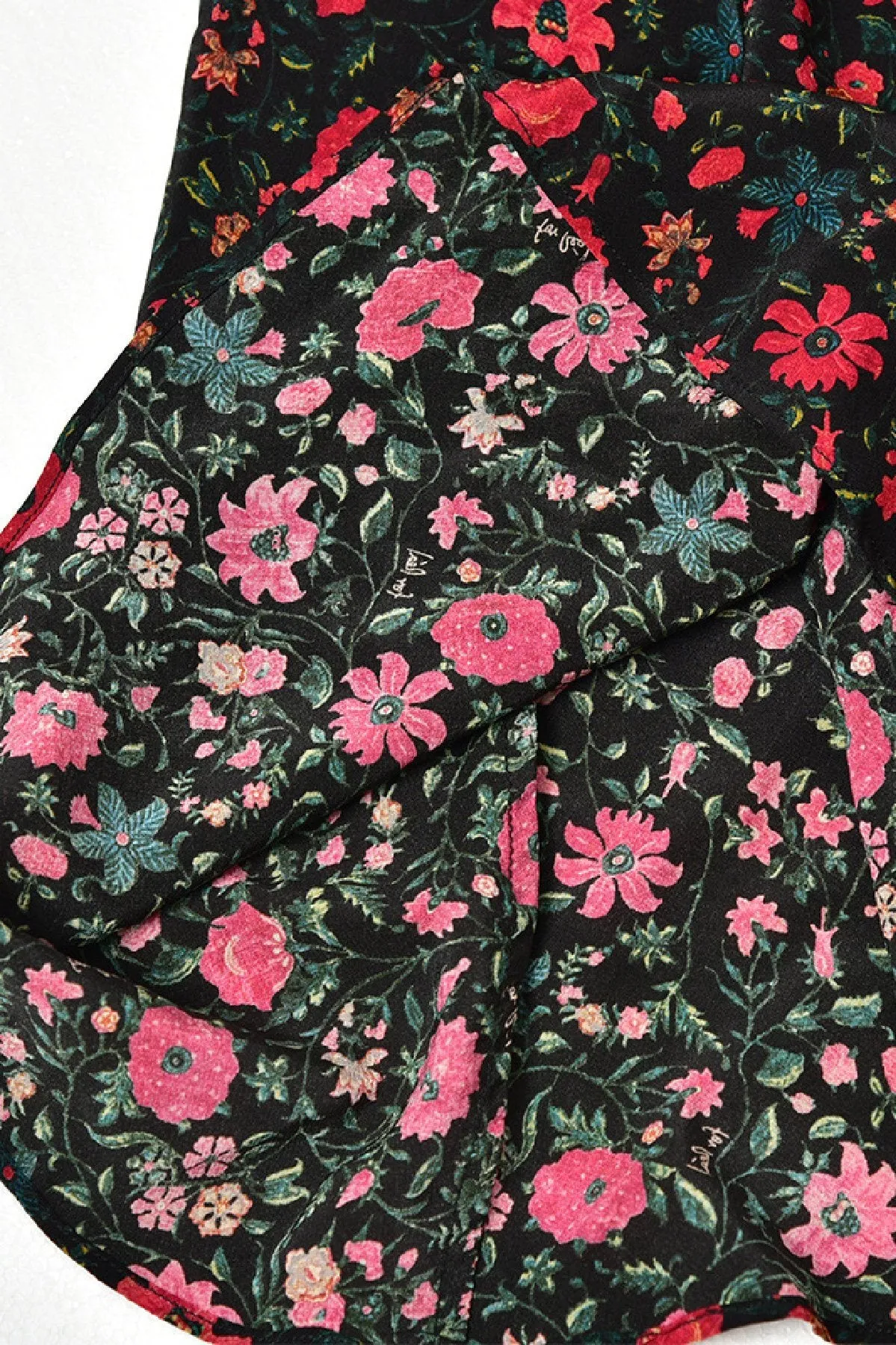Montague In Black Batik Floral
