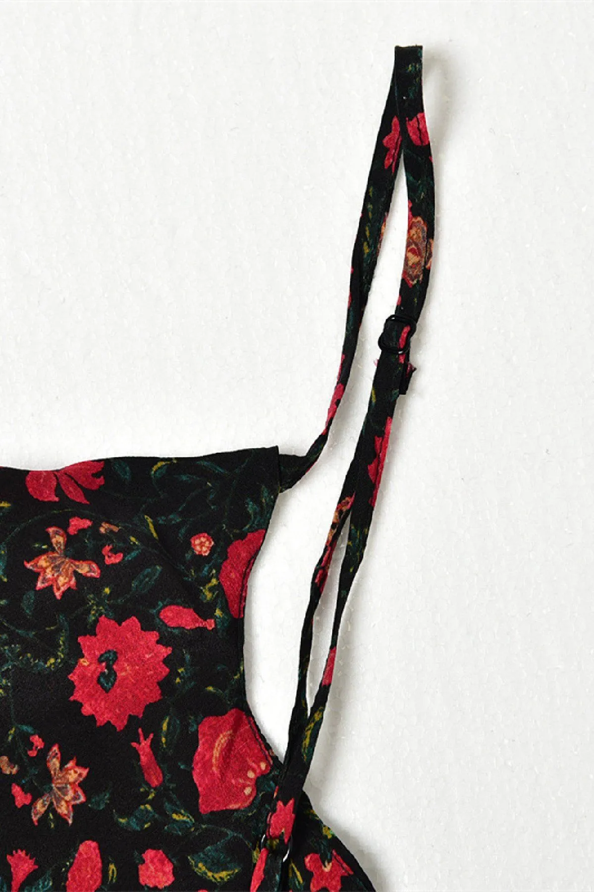 Montague In Black Batik Floral