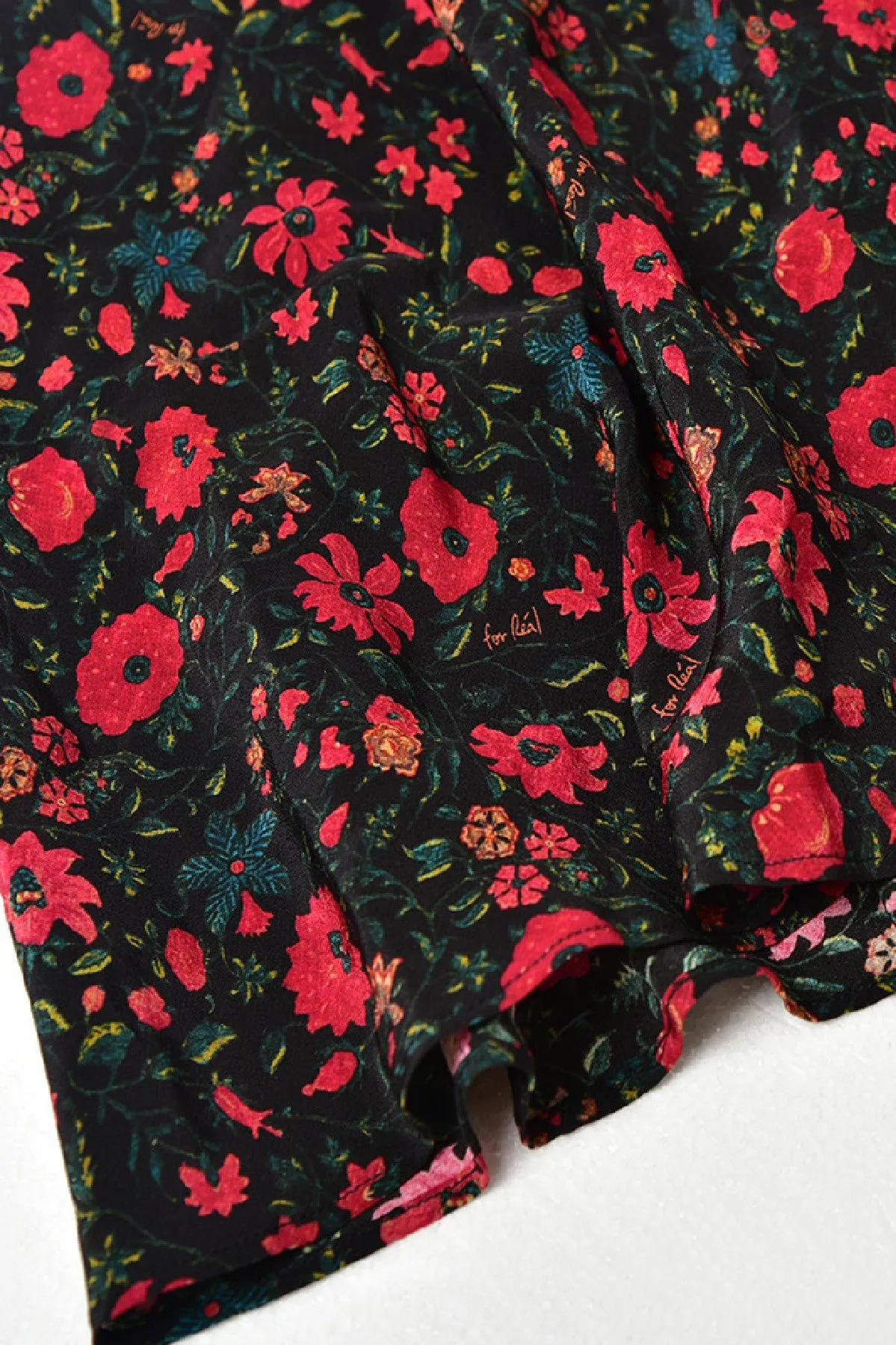 Montague In Black Batik Floral