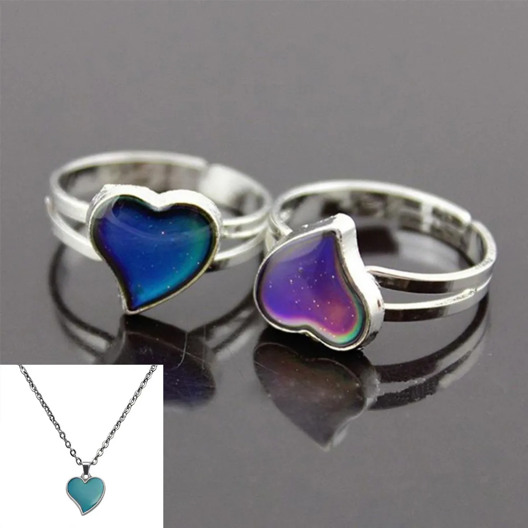 Moody Love Ring & Necklace