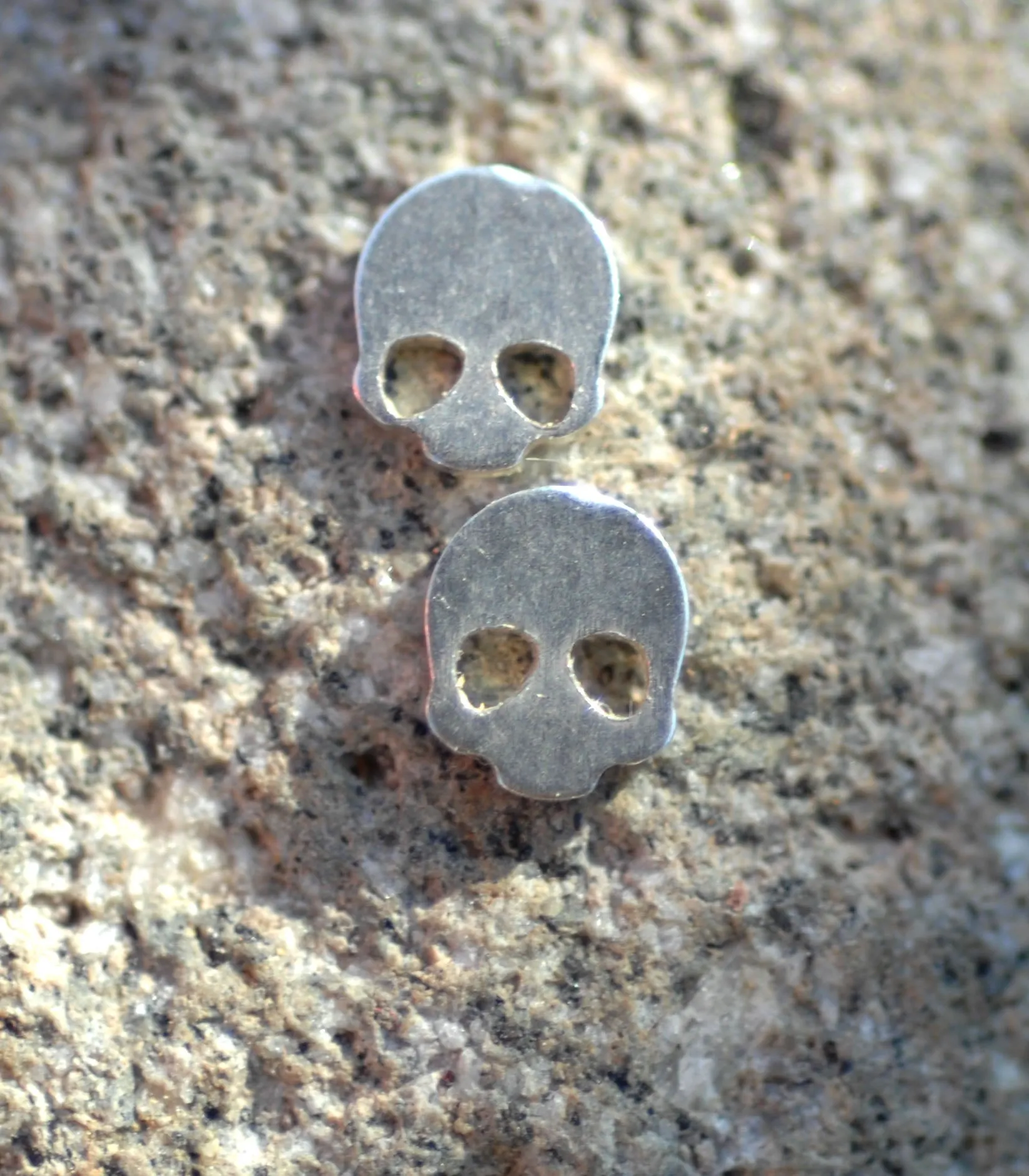 Most Tiny Metal Top Skull Mini Blanks