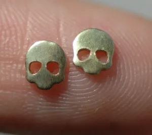 Most Tiny Metal Top Skull Mini Blanks