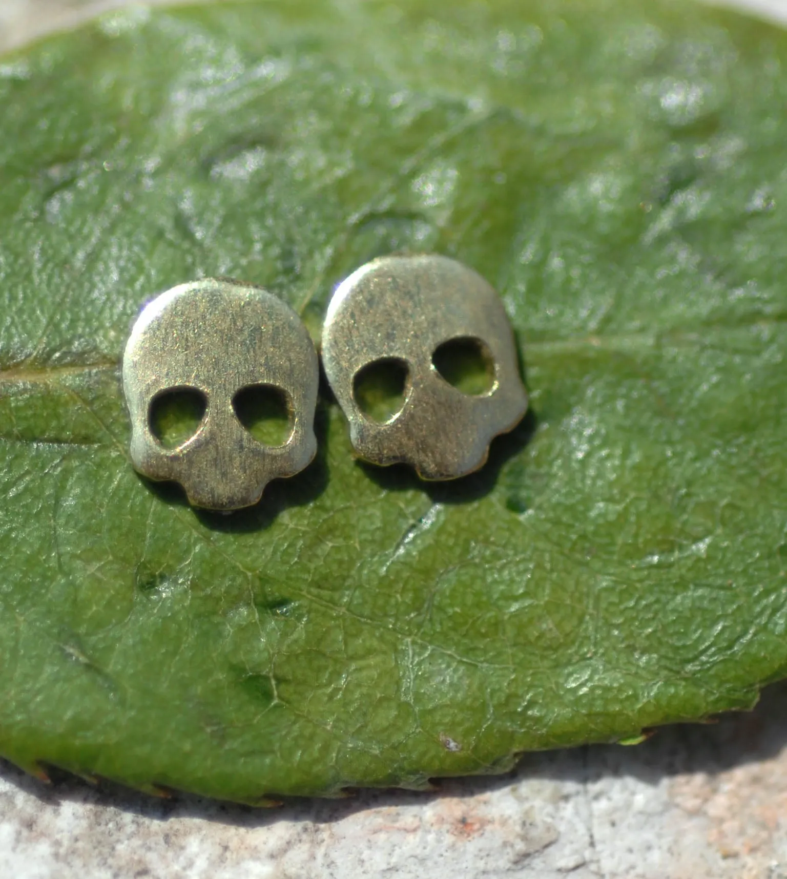 Most Tiny Metal Top Skull Mini Blanks