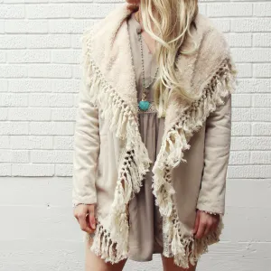 Mountain Laurel Fringe Coat