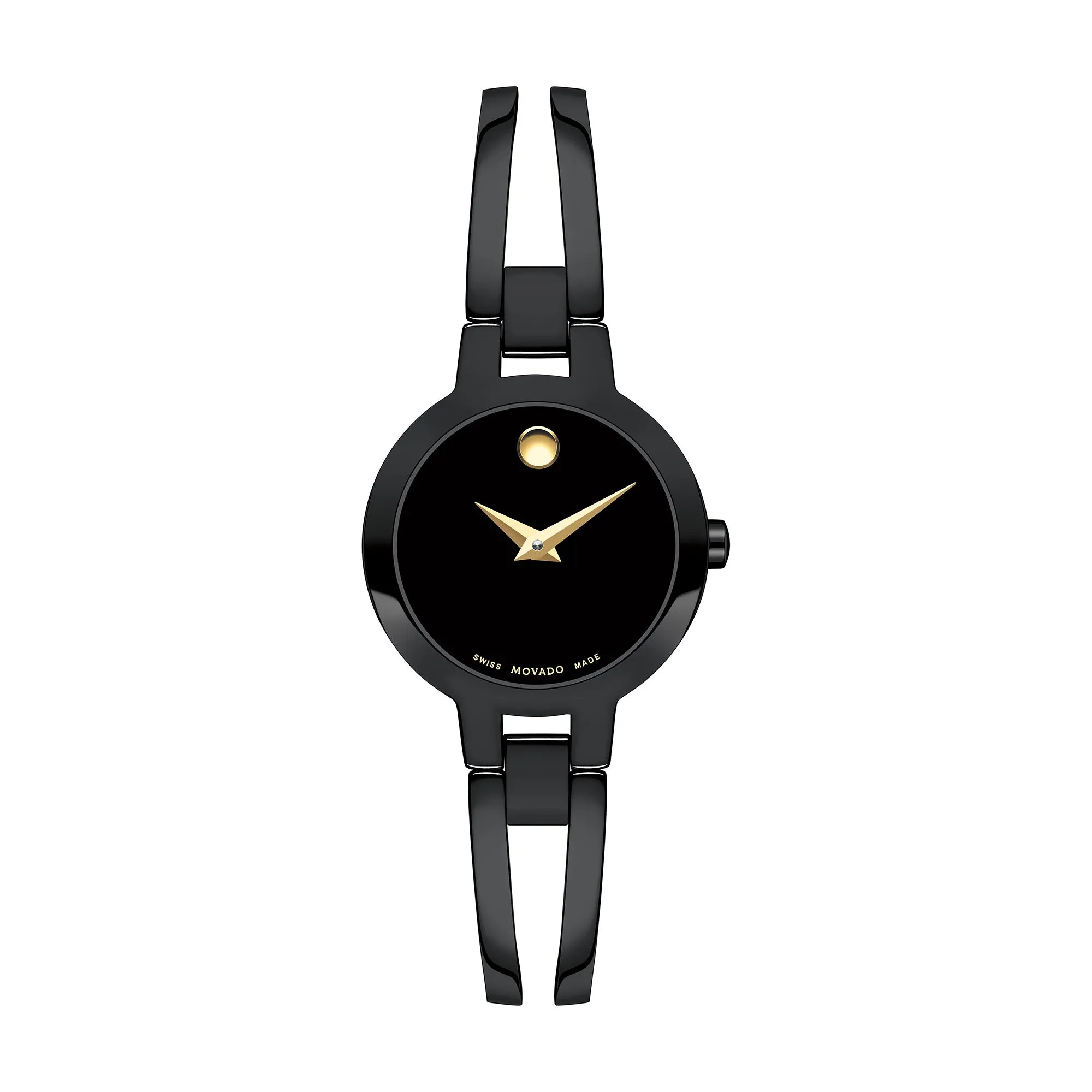 Movado Women's Watch Black Tone Case Quartz