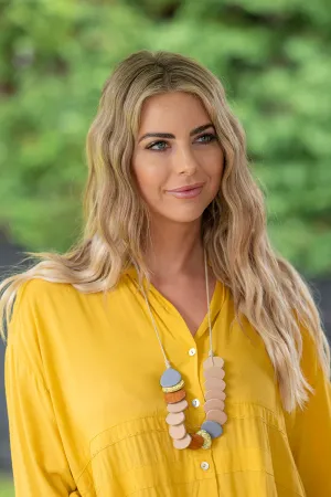 Mustard Necklace - SA1083
