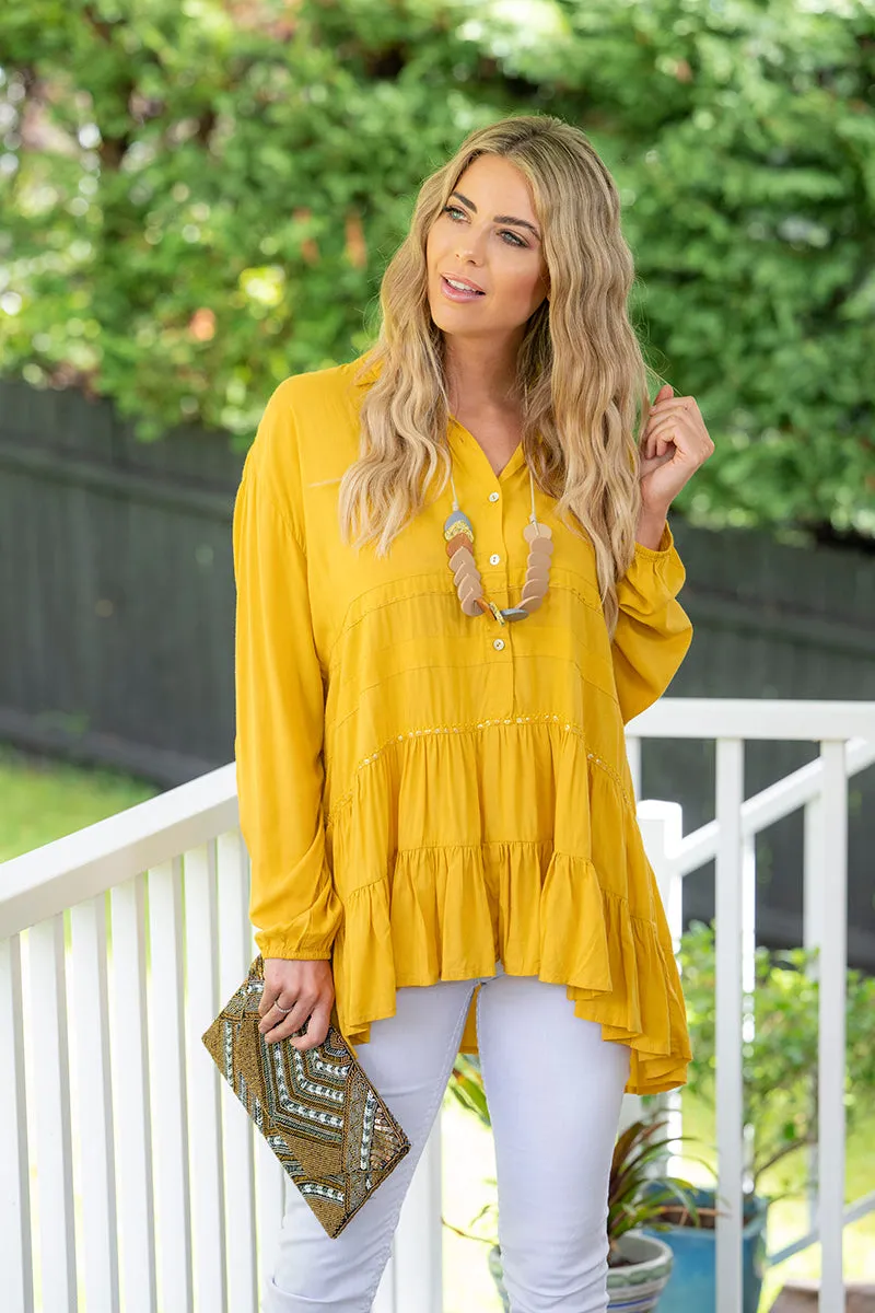 Mustard Necklace - SA1083