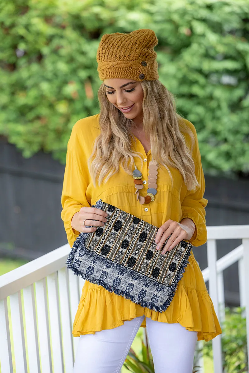 Mustard Necklace - SA1083