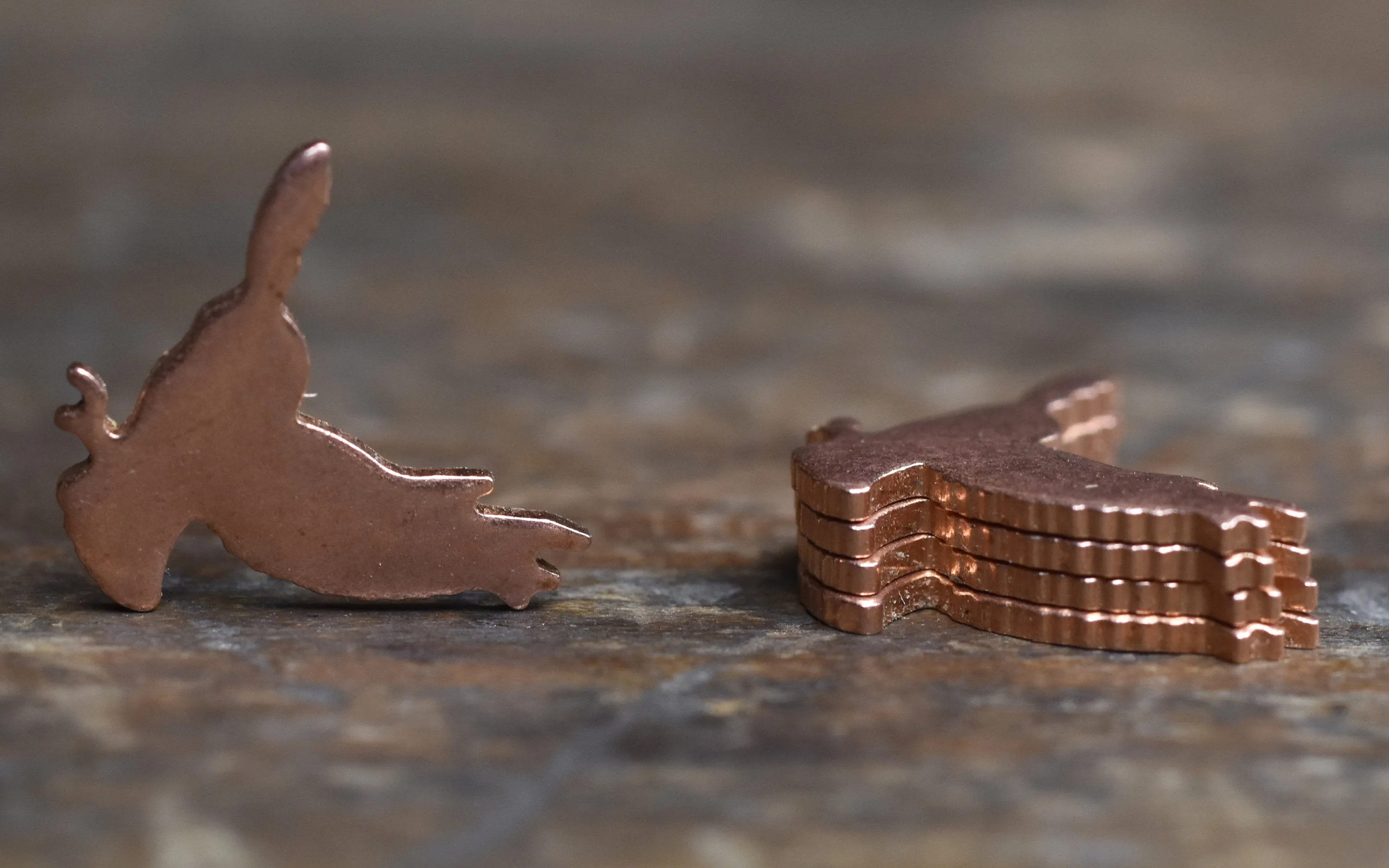 My MOST Super Tiny Flying Owl Bird Blank Metal Cutout for 24g DIY Tiny Blanks for Jewelry Making Mini shapes, Supplies by SupplyDiva