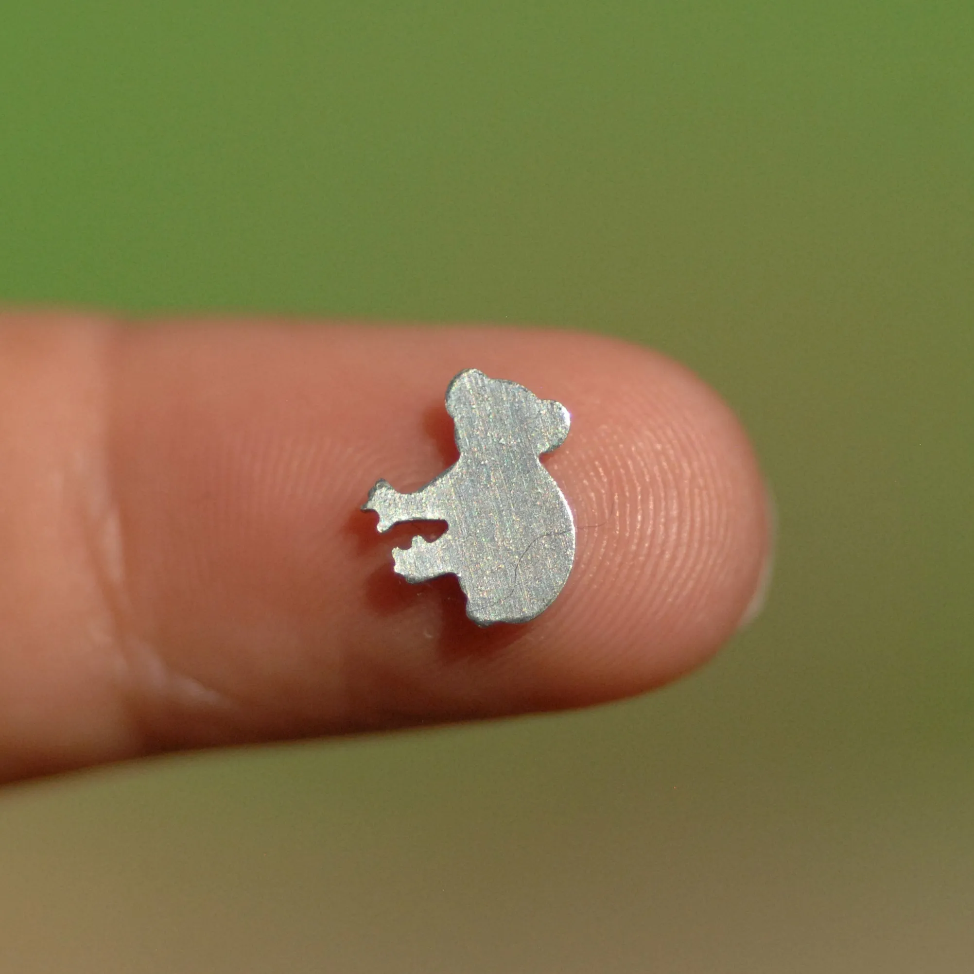 My MOST Super Tiny Realistic Koala Bear Blank Metal Cutout for 24g DIY Tiny Blanks for Jewelry Making Mini shapes, Supplies by SupplyDiva