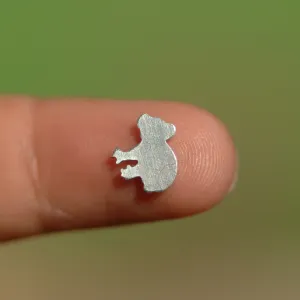 My MOST Super Tiny Realistic Koala Bear Blank Metal Cutout for 24g DIY Tiny Blanks for Jewelry Making Mini shapes, Supplies by SupplyDiva