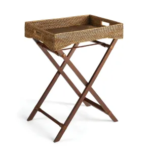 NAPA Home & Garden, BURMA RATTAN BUTLER TRAY TABLE,NTN253BR