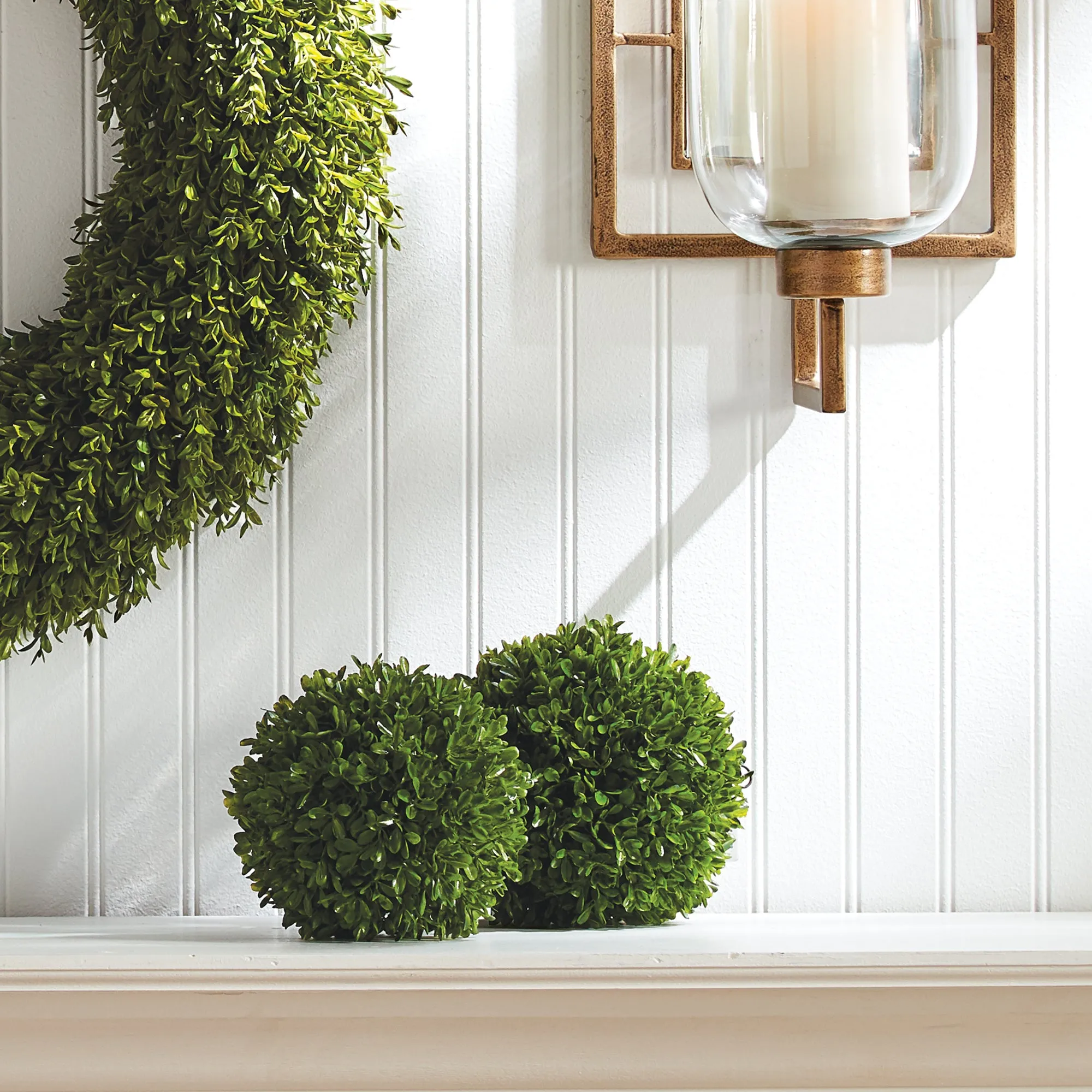 NAPA Home & Garden, FAUX BOXWOOD ORB 5",GP409
