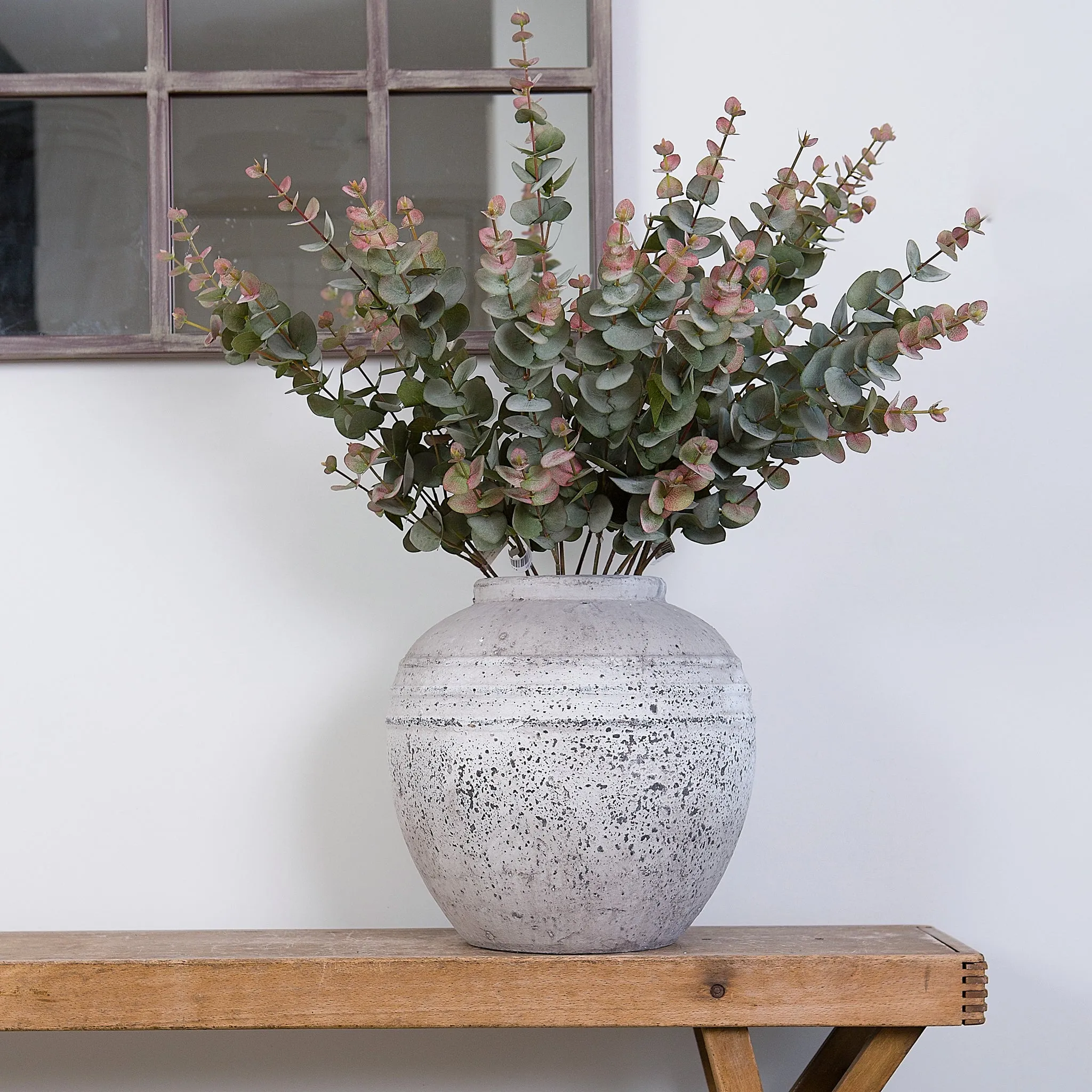 Natural Blush Eucalyptus Stem