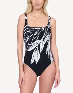 Natures Beauty Square Neck One Piece
