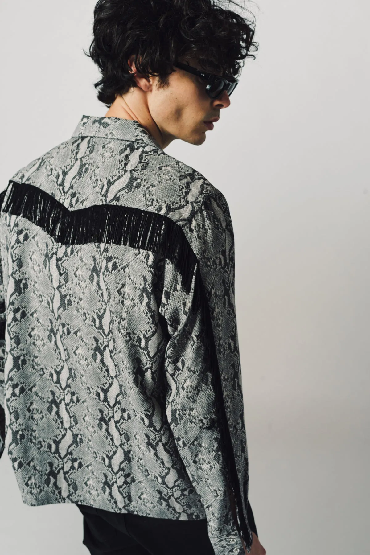 NEEDLES | FRINGE ONE-UP SHIRT