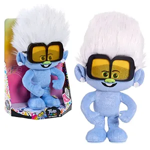 New DreamWorks Trolls World Tour 17.5" Tiny Diamond Dancer, Lights and Sounds Musical Plush