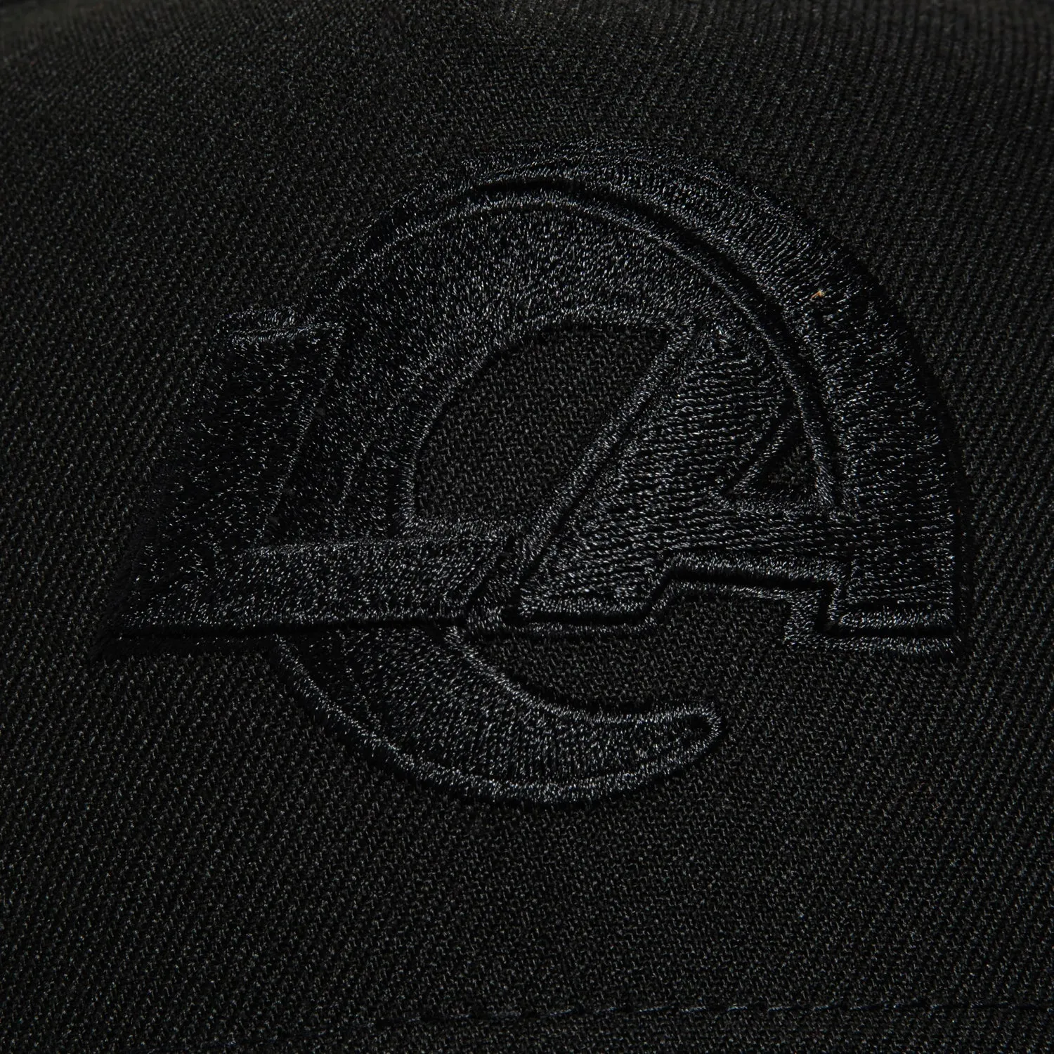 New Era 9Fifty A-Frame Los Angeles Rams Snapback Hat - Black, Black