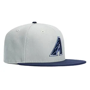 New Era 9Fifty Arizona Diamondbacks Snapback Hat - Grey, Light Navy