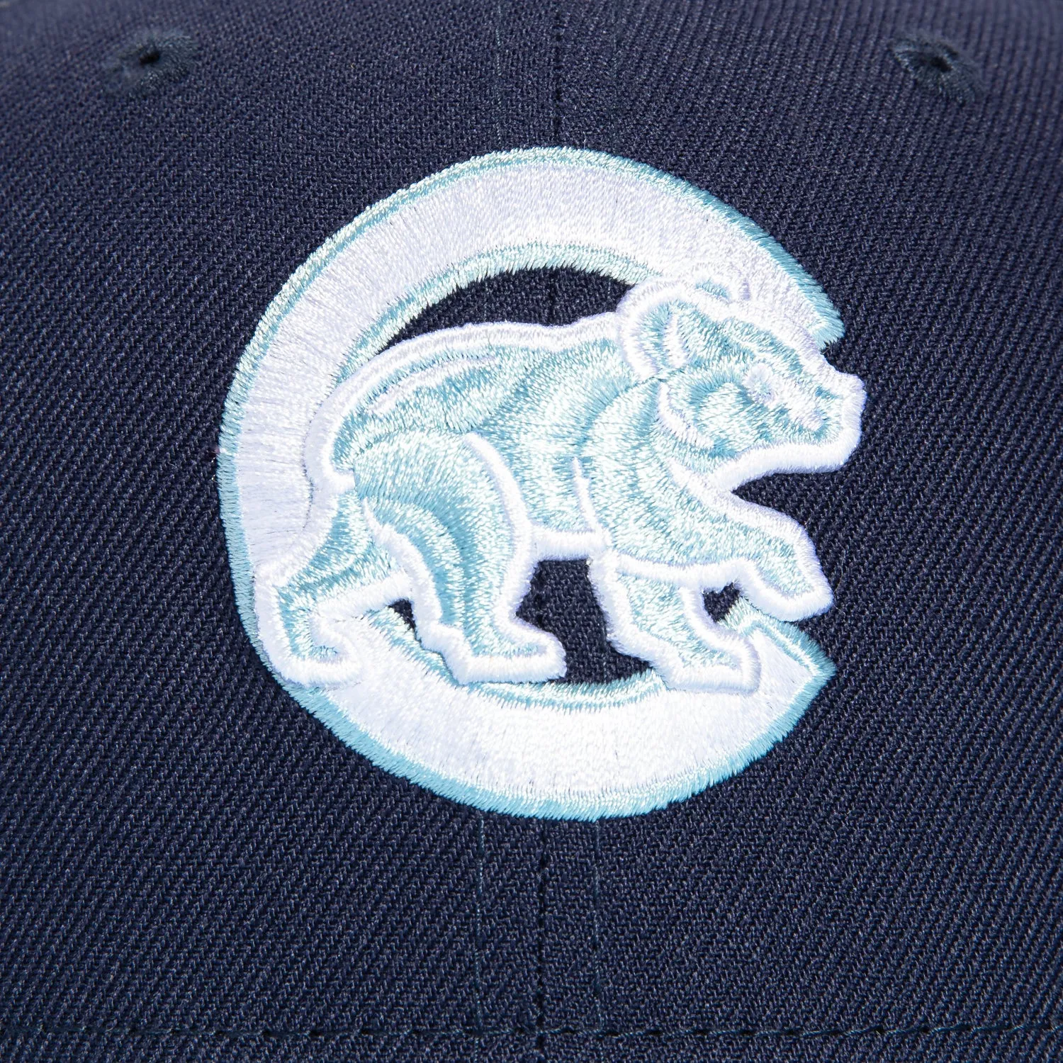 New Era 9Fifty Chicago Cubs Snapback Alternate Hat - Navy, Light Blue