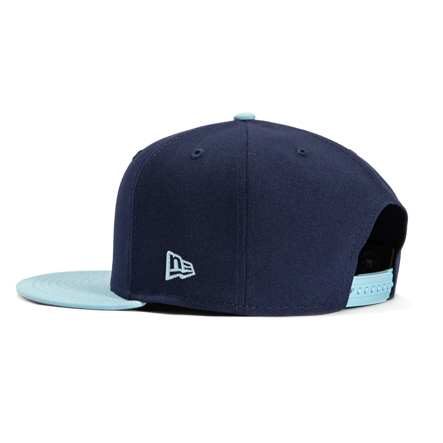 New Era 9Fifty Chicago Cubs Snapback Alternate Hat - Navy, Light Blue