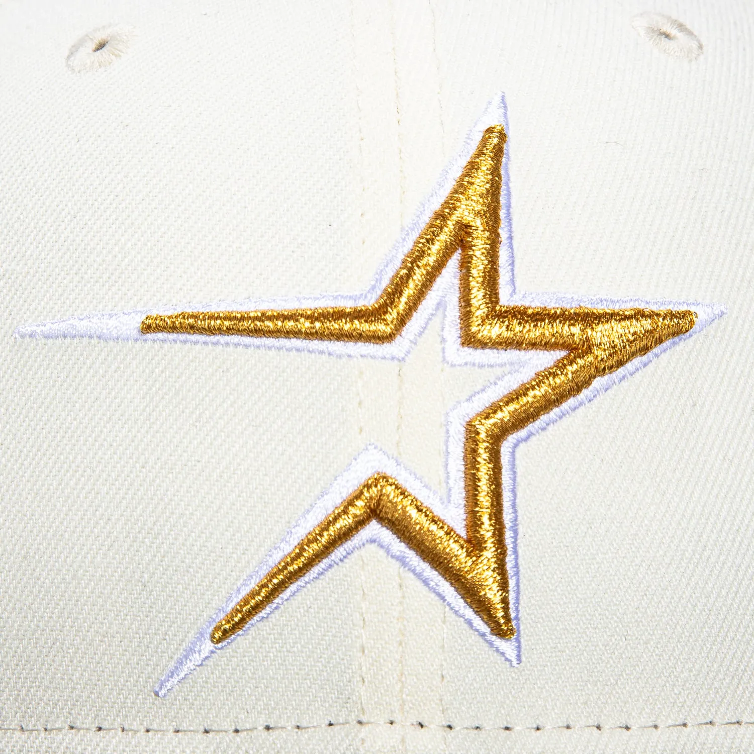 New Era 9Fifty Houston Astros Snapback Hat - White, Black