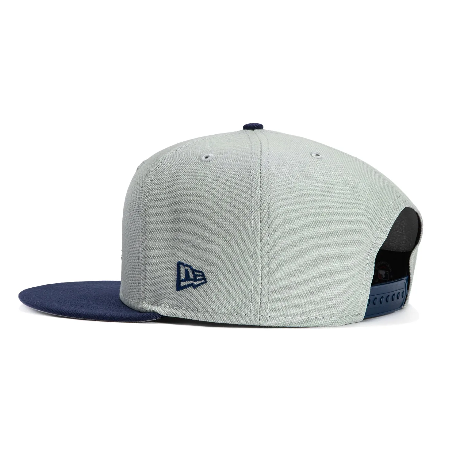 New Era 9Fifty Los Angeles Dodgers Snapback D Hat - Grey, Light Navy