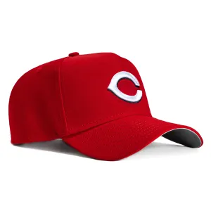 New Era 9Forty A-Frame Cincinnati Reds Snapback Home Hat - Red
